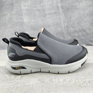 Skechers Men 10.5 EE (EU 44) Arch Fit Banlin Charcoal Black